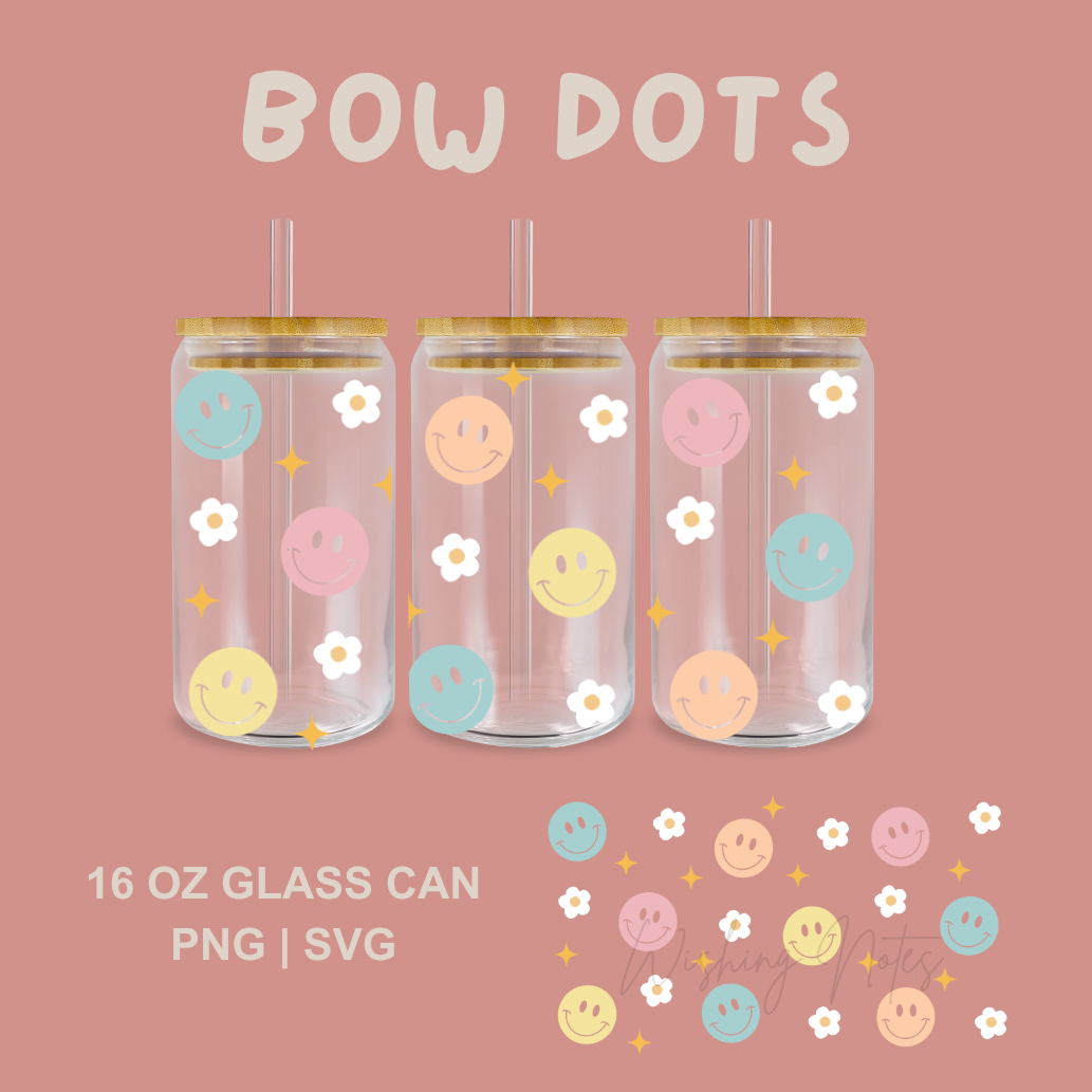 Smiley Glass cup