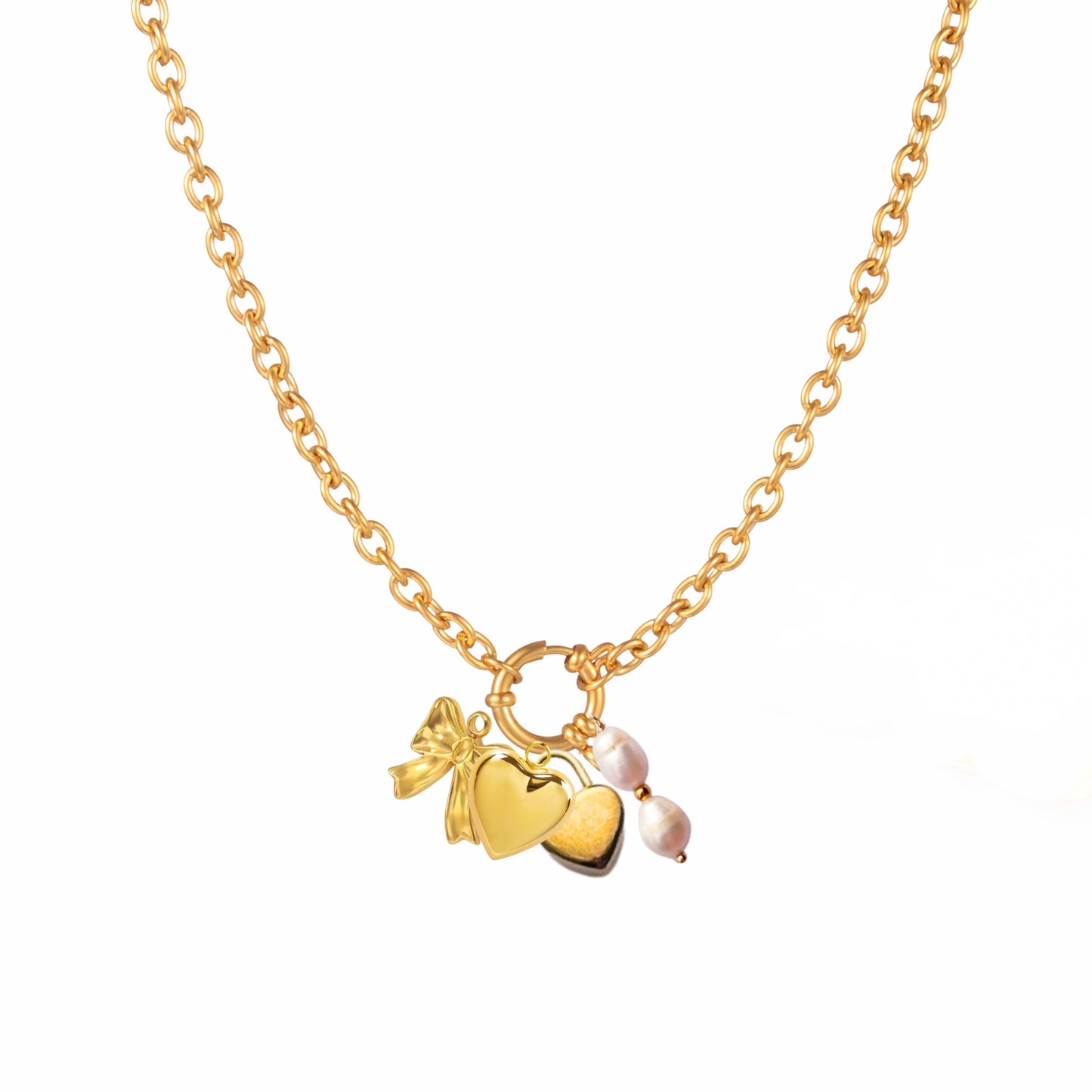 Leia Design your own Charms Necklaces (Thick Chain)