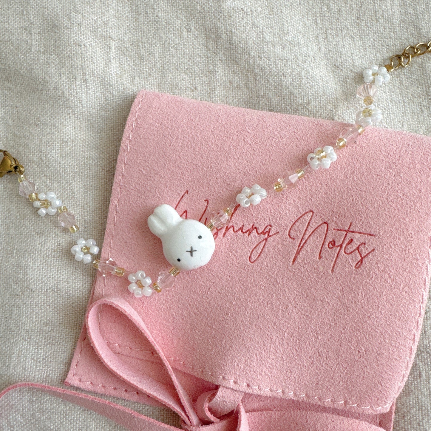 Miffy Floral Beaded Bracelet