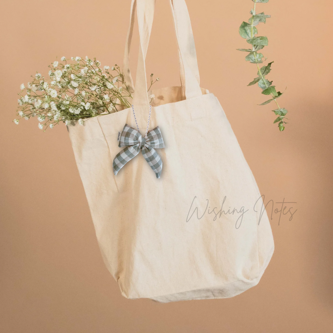 Ribbon Bow Keyring