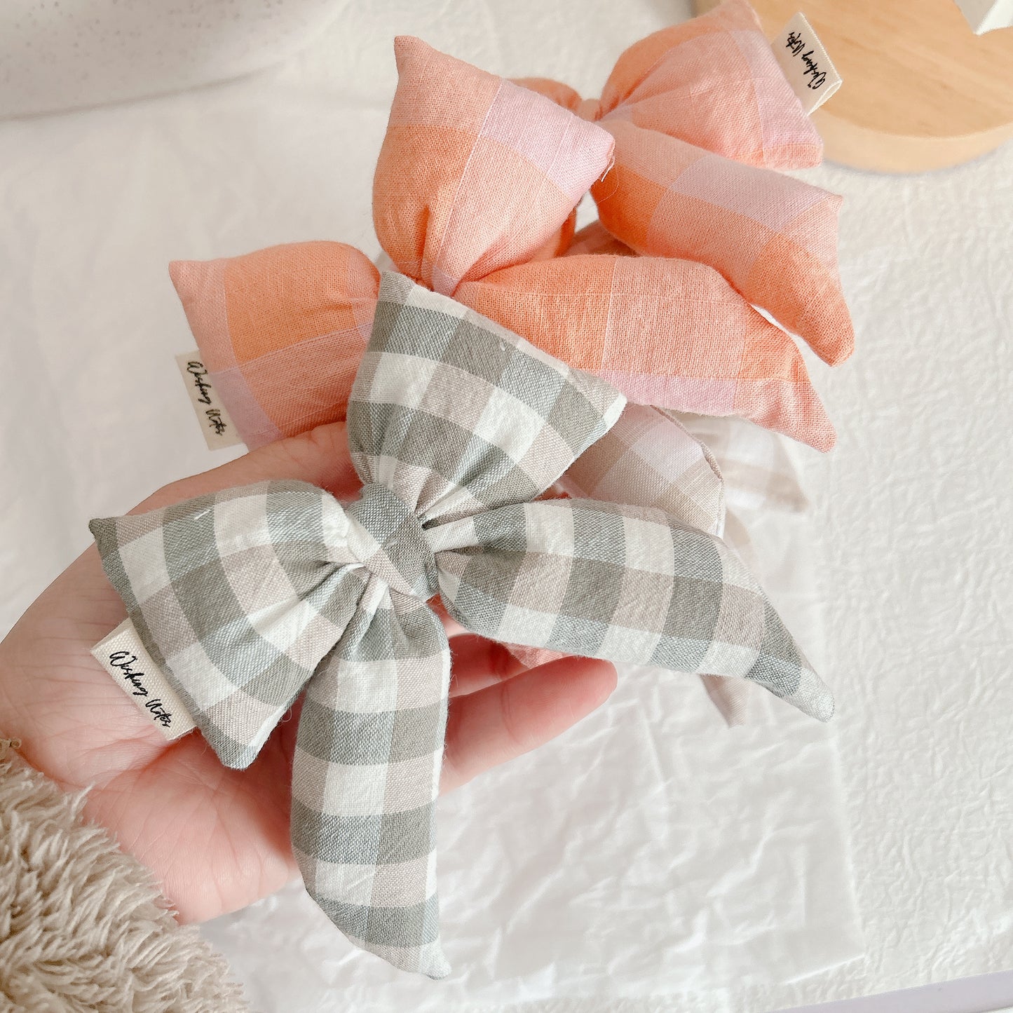 Ribbon Bow Keyring