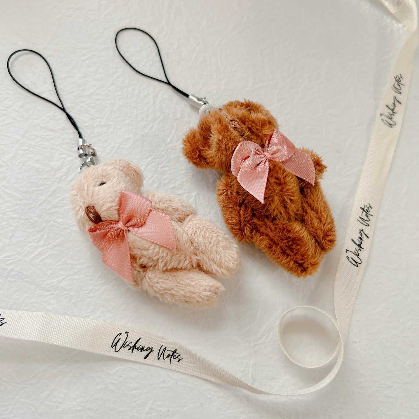 Teddy phone charm