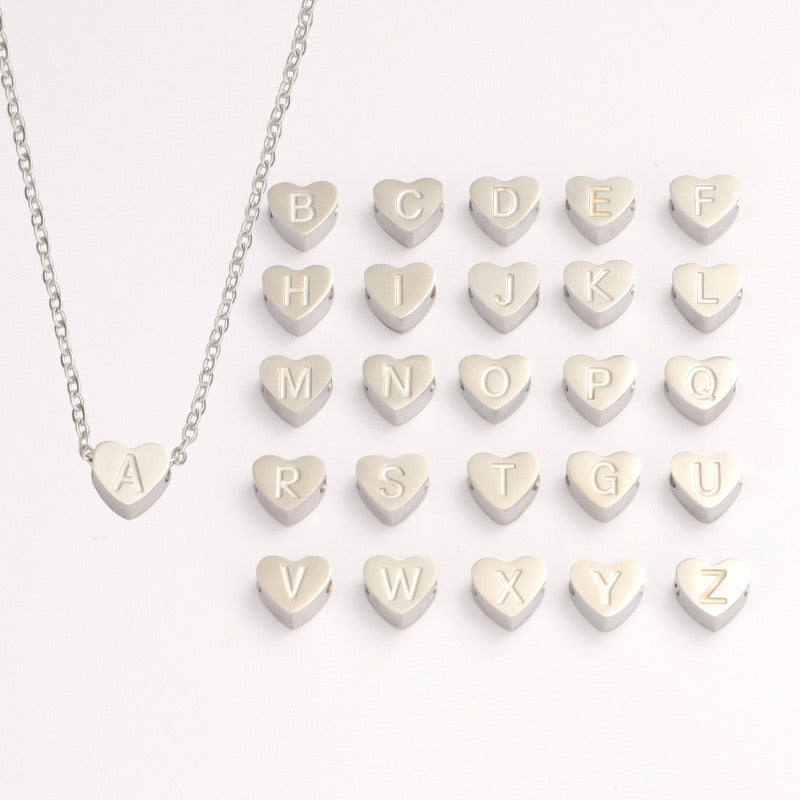 Zoe Personalised initial & Birthstone Charms Necklace