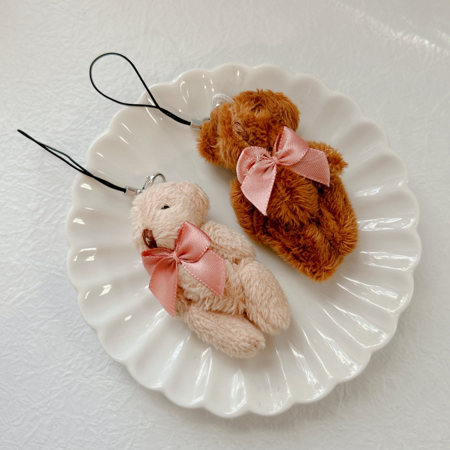 Teddy phone charm