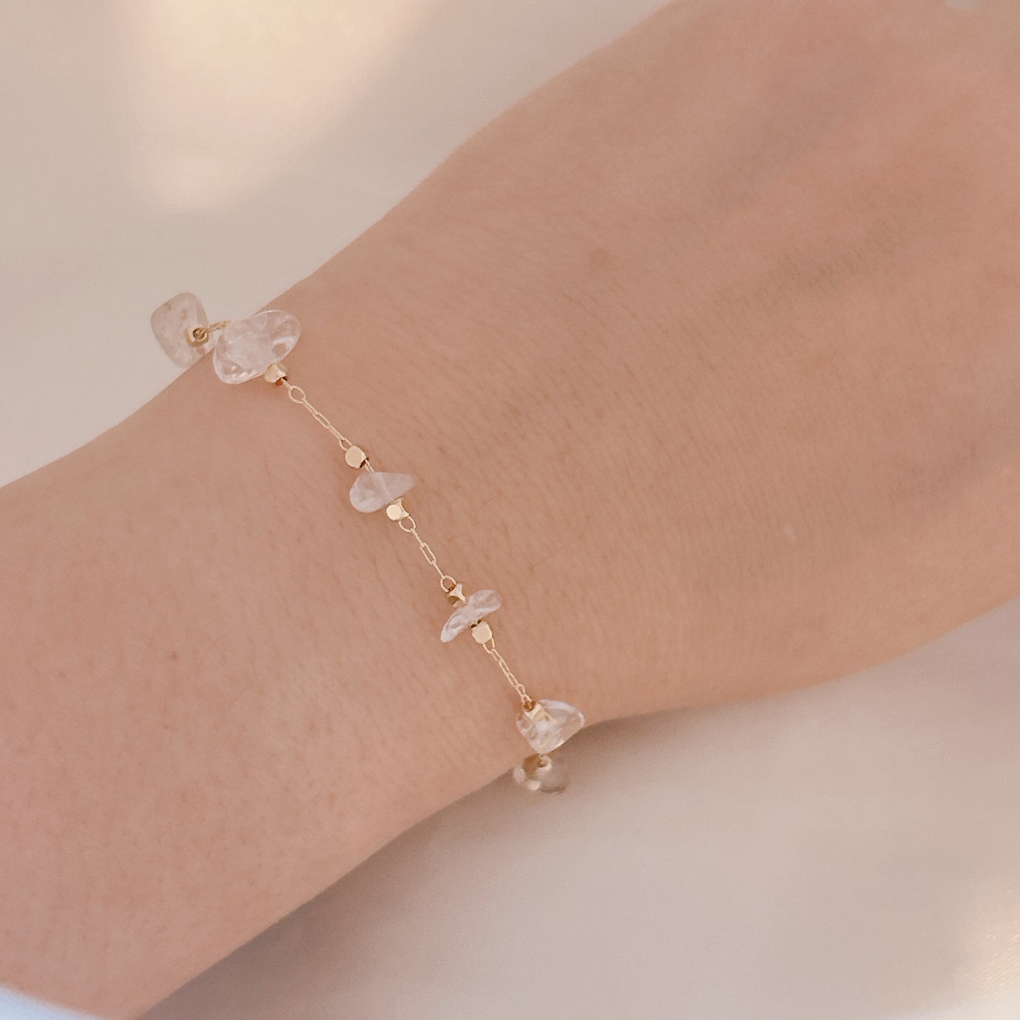 Melissa Clear Quartz Bracelet