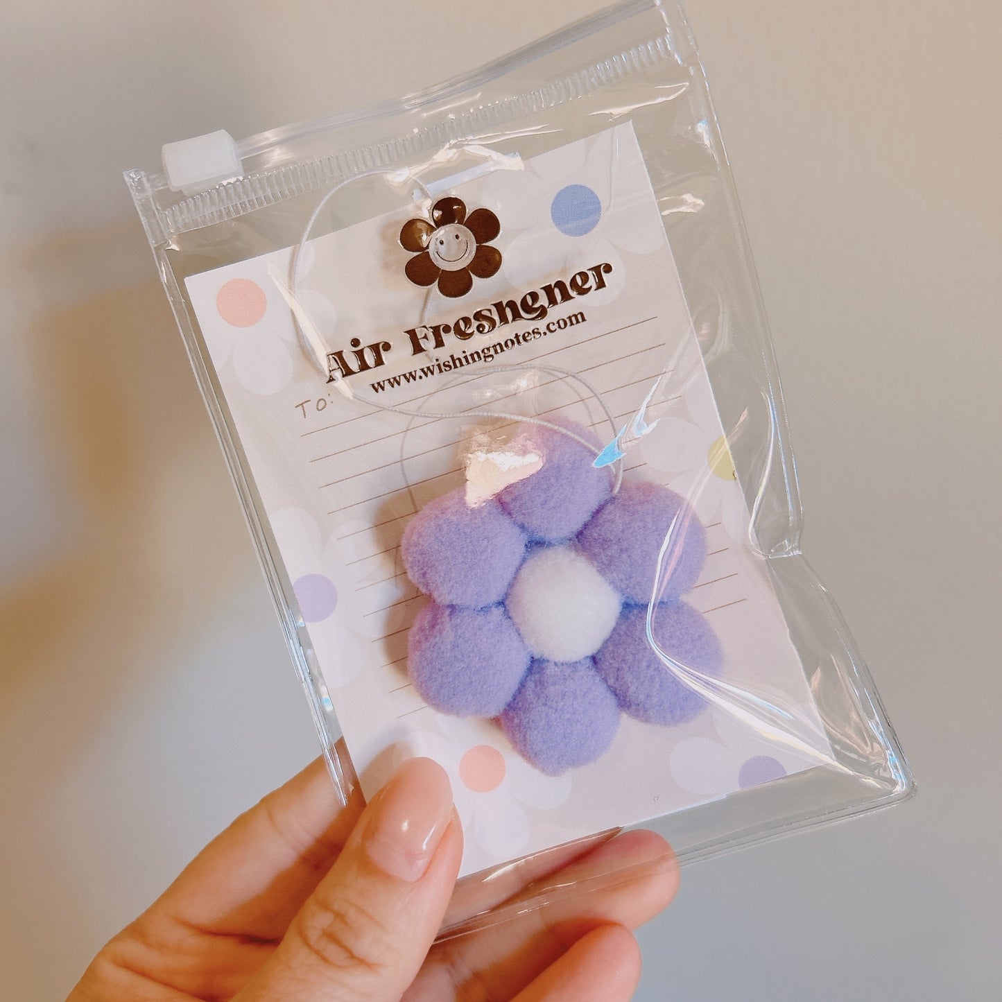Purple Flower Car Diffuser, Air freshener
