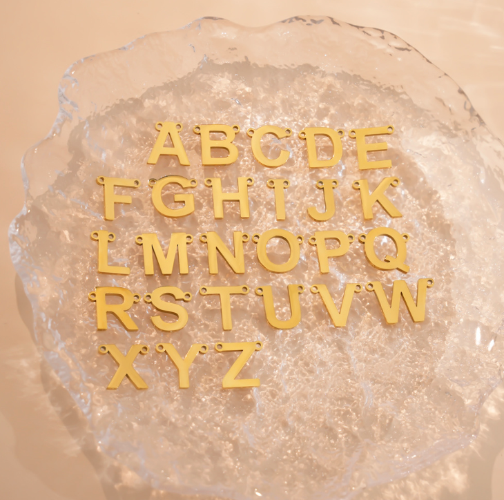Mae Customised Letters Charms Necklaces