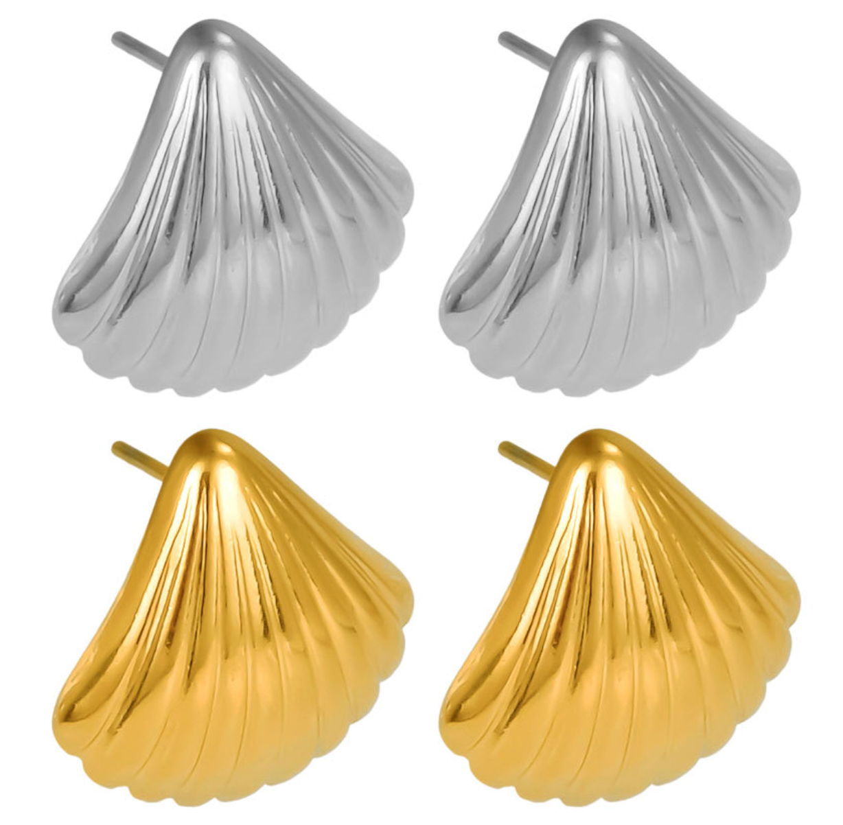 Georgie Shell Earring