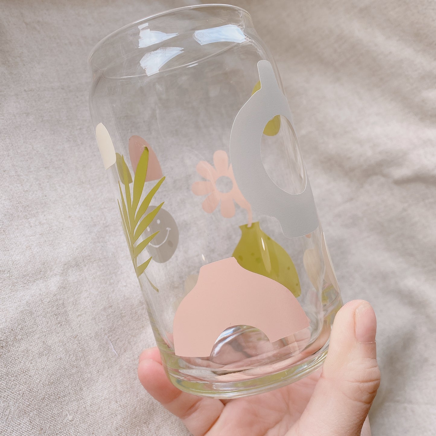 Isla Aesthetic Art Cup, Glass