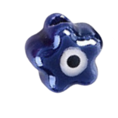 Evil Eyes Bead Silver