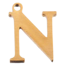 Alphabet – Classic N Gold