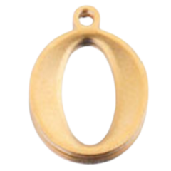 Alphabet – Classic O Gold