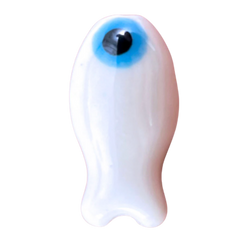 Evil Eyes Fish Silver