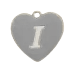 Alphabet – Heart I Silver