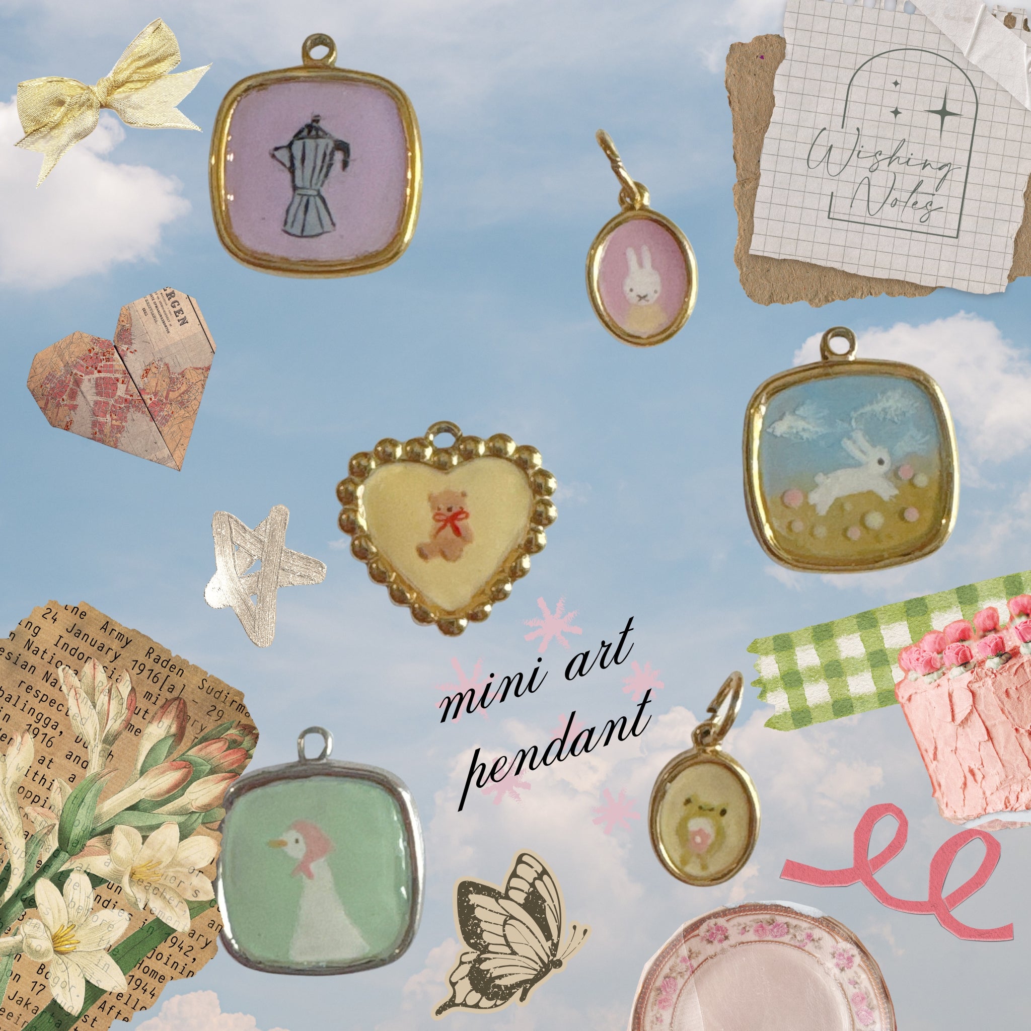 Wishing Notes – Personalised Charm Jewellery & Hand-Drawn Custom Gifts ...