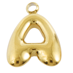 Alphabet – Bubble A Gold