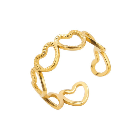 Gina Heart adjustable Ring