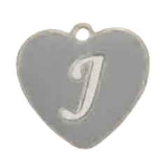Alphabet – Heart J Silver