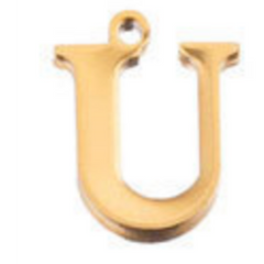 Alphabet – Classic U Gold