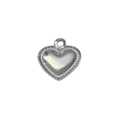 Mini Heart Silver