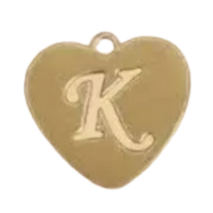 Alphabet – Heart K Gold