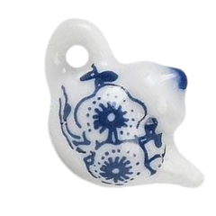 Ceramic Teapot Silver