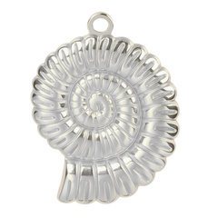 Large Seashell Silver
