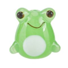 Frog Glass Silver