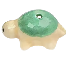 Ceramic Turtle Silver