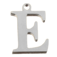 Alphabet – Classic E Silver