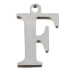 Alphabet – Classic F Silver