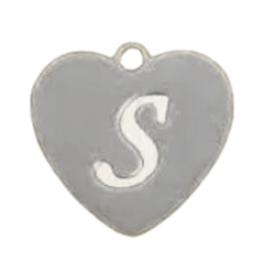 Alphabet – Heart S Silver
