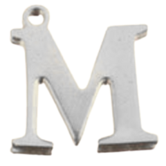 Alphabet – Classic M Silver