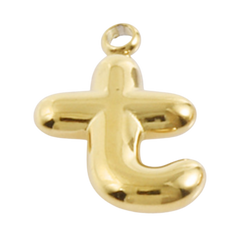 Alphabet – Bubble T Gold
