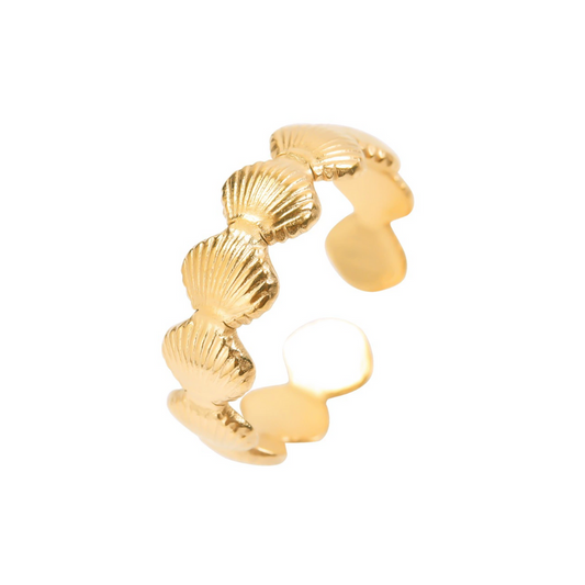 Chloe Shell Adjustable Ring