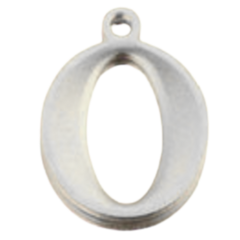 Alphabet – Classic O Silver