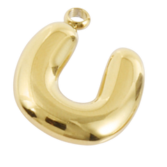 Alphabet – Bubble U Gold