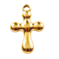 Bubble Cross Gold