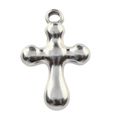 Bubble Cross Silver