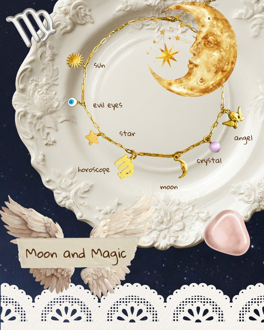 Moon & Magic Pre-charm Design Your Own Charms Necklaces