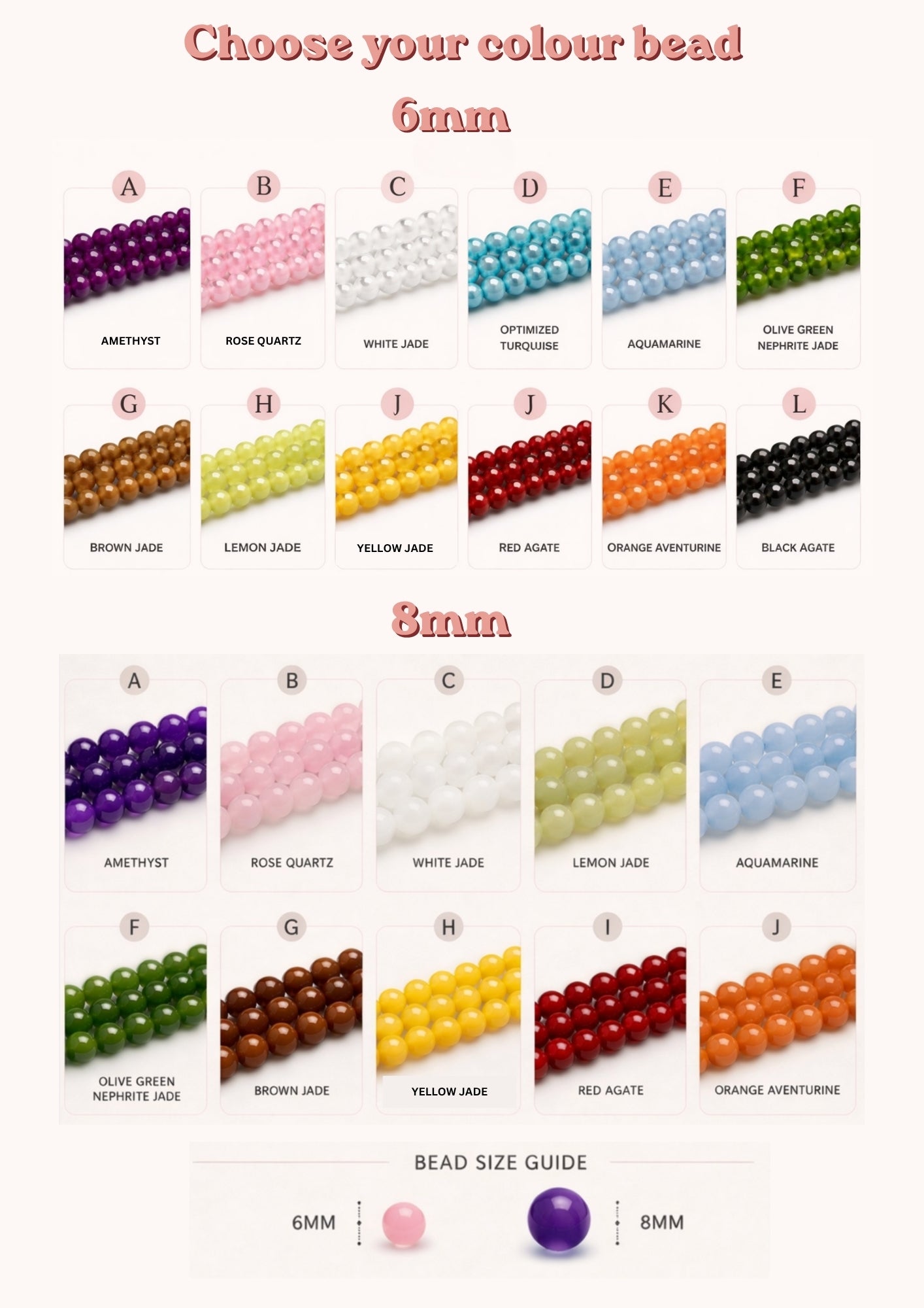 Build Your Own Beaded Charm Necklace