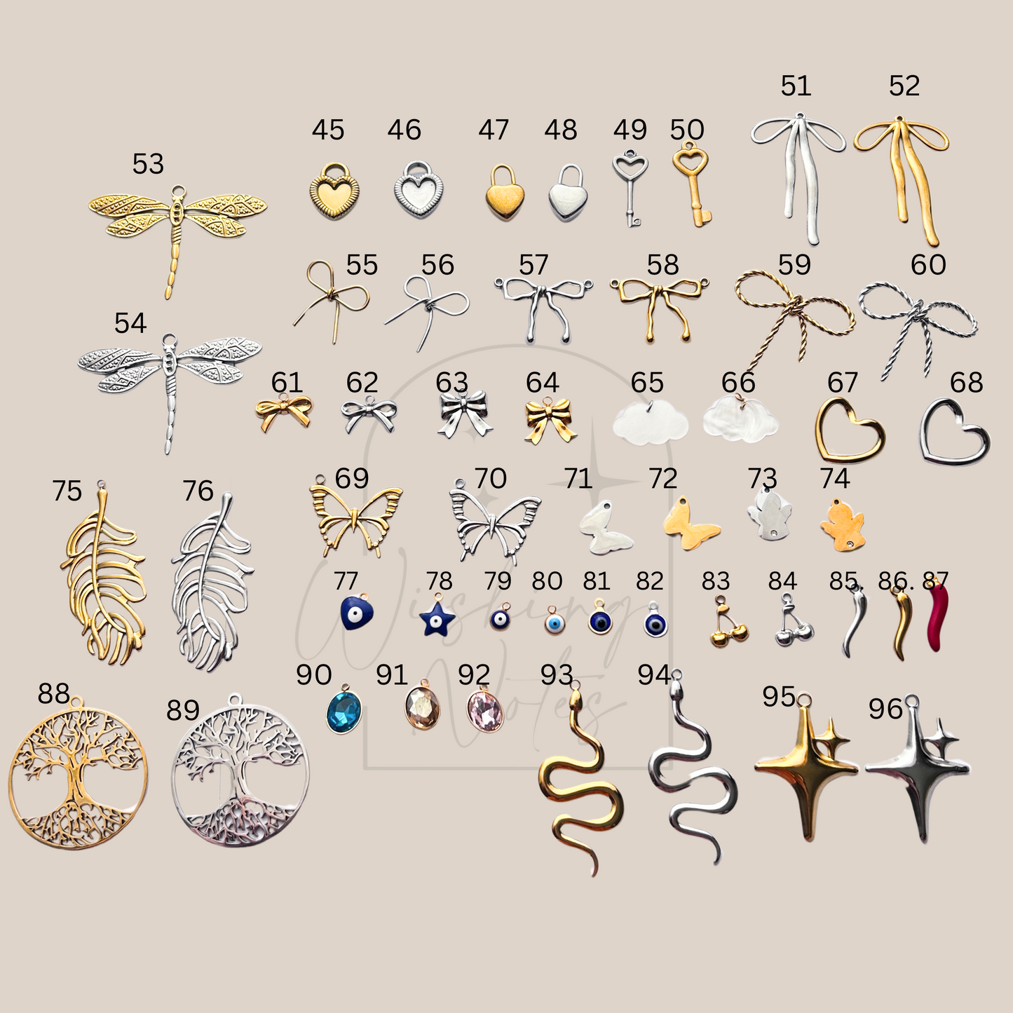 Shells Design your own Charms Necklaces