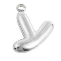 Alphabet – Bubble Y Silver