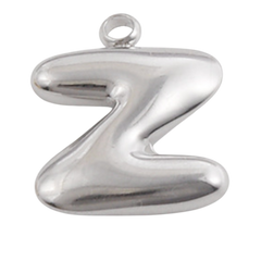 Alphabet – Bubble Z Silver