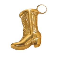 Cowboy Boots Gold