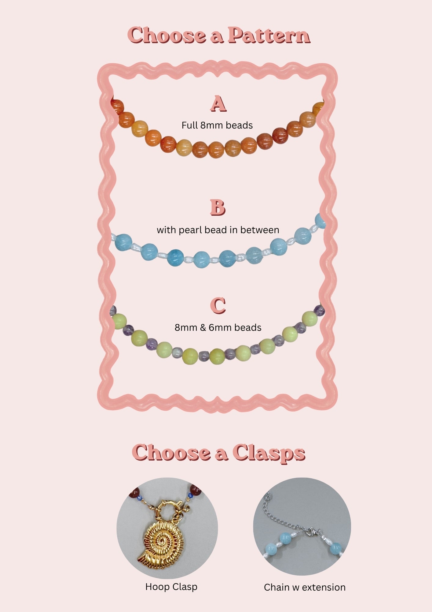 Build Your Own Beaded Charm Necklace