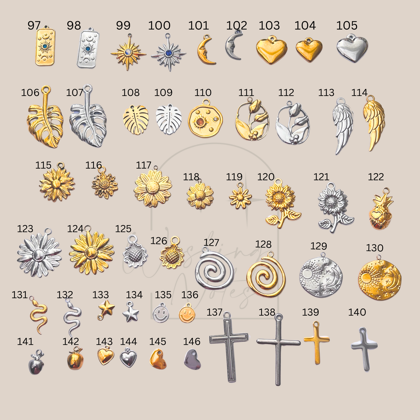 Shells Design your own Charms Necklaces