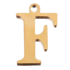 Alphabet – Classic F Gold