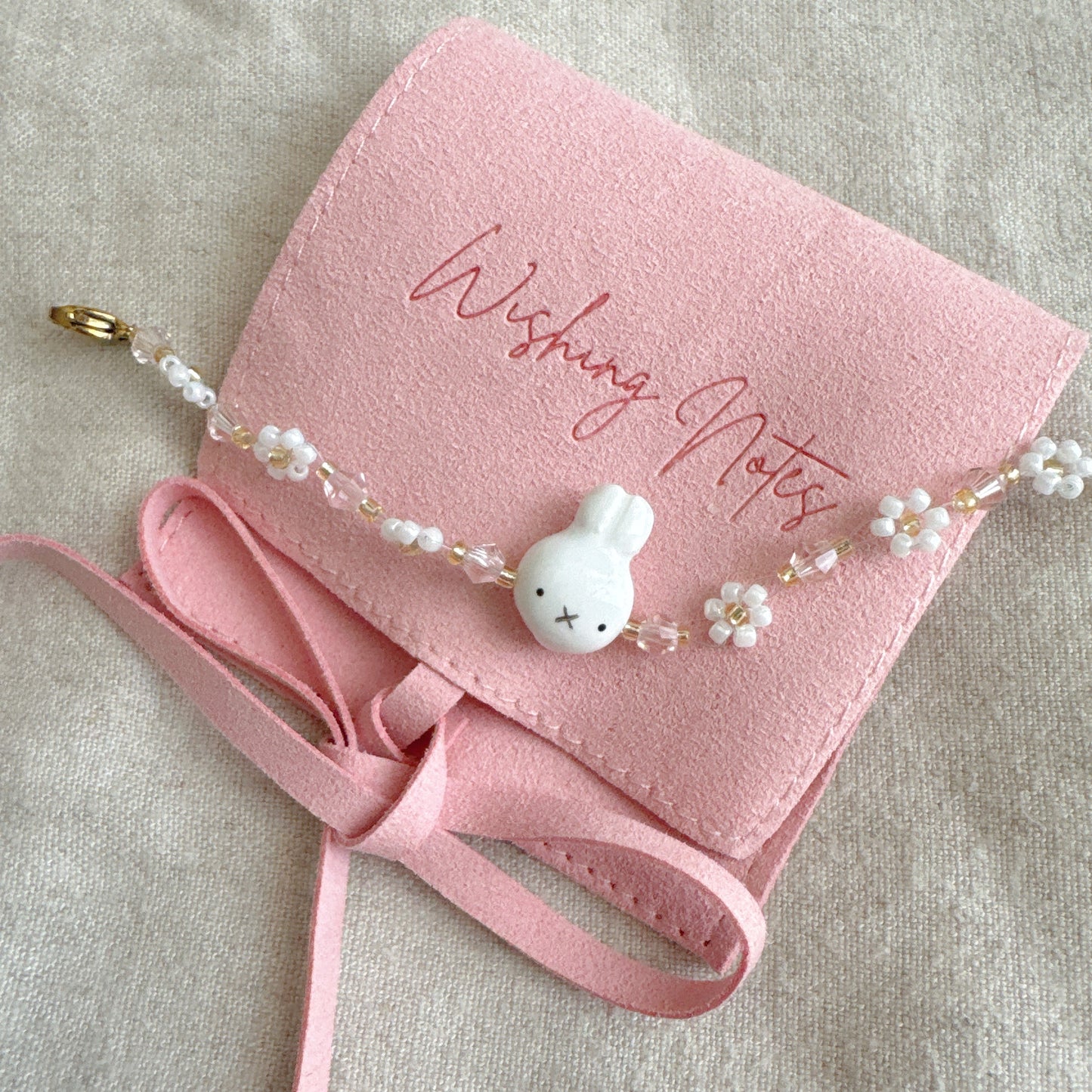 Miffy Floral Beaded Bracelet