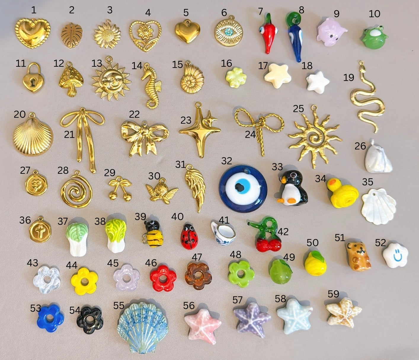Build Your Own Beaded Charm Necklace